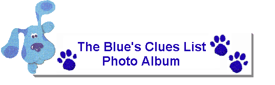 Blue's Clues List Photo Albumn