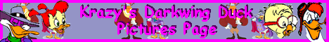 Krazy's Darkwing Duck Pictures Page